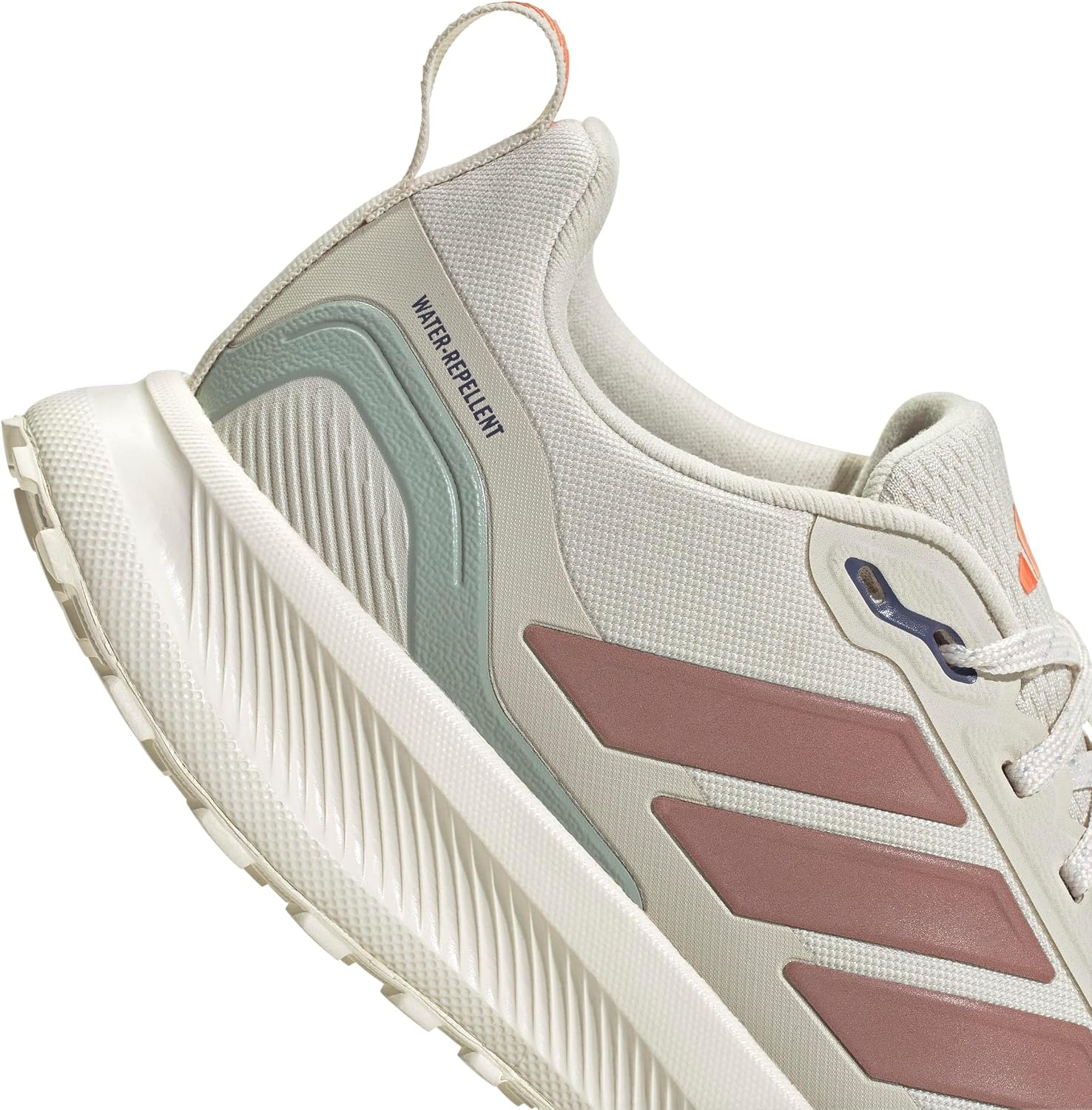 image:imageadidas Womens Run Falcon 5 Trail Running ShoesAluminaWarm ClayMint Ton