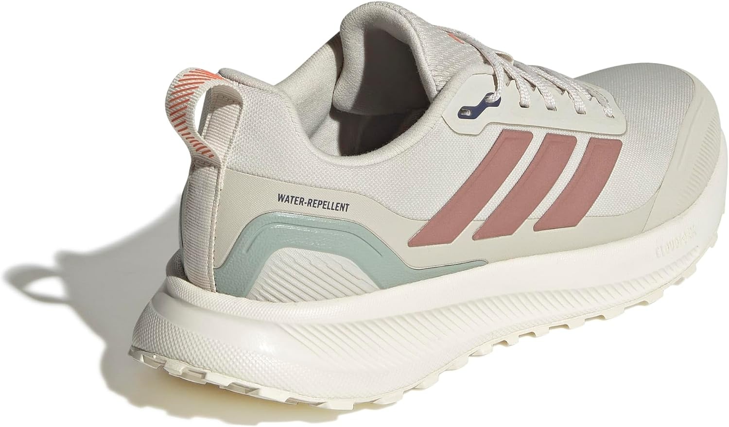 image:imageadidas Womens Run Falcon 5 Trail Running ShoesAluminaWarm ClayMint Ton