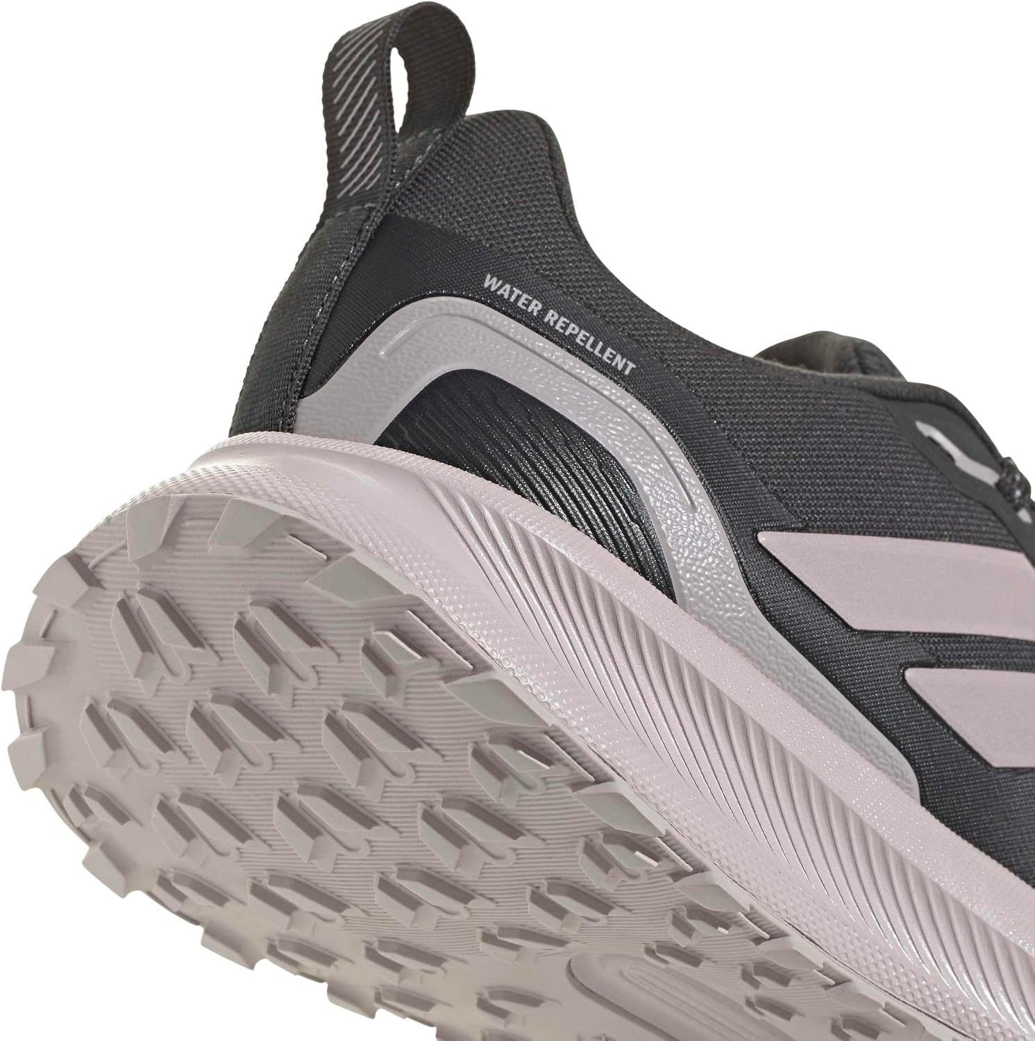 image:imageadidas Womens Run Falcon 5 Trail Running ShoesCarbonIce PurpleBlack