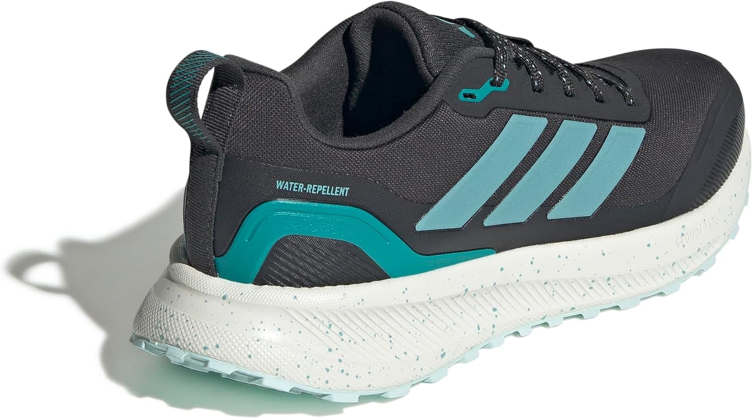 image:imageadidas Womens Run Falcon 5 Trail Running ShoesCarbonMint TonHalo Mint
