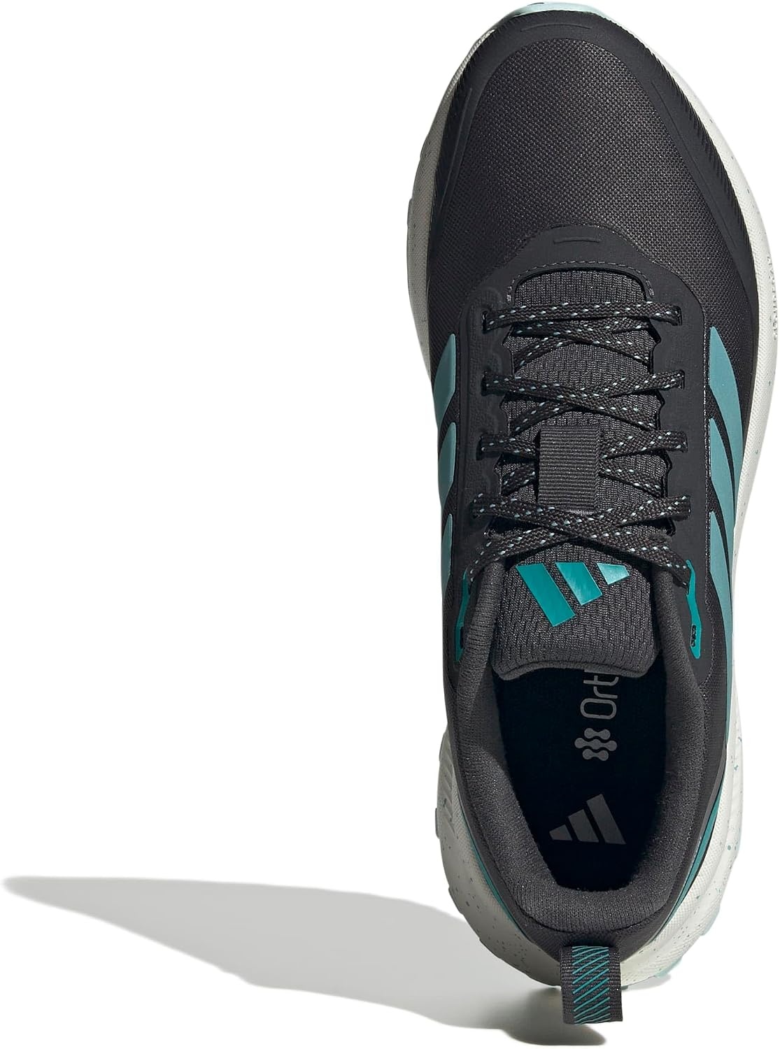 image:imageadidas Womens Run Falcon 5 Trail Running ShoesCarbonMint TonHalo Mint