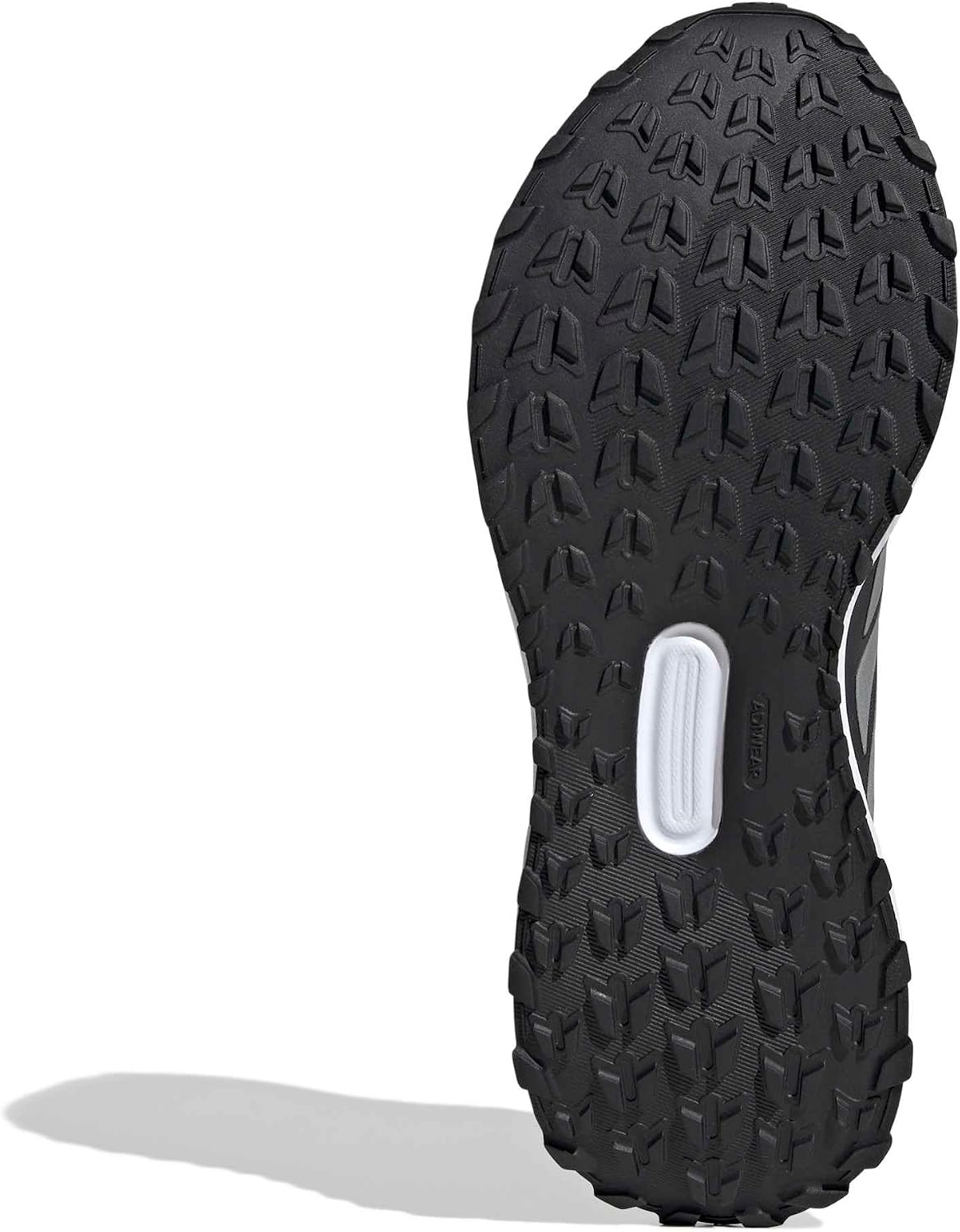 image:imageadidas Womens Run Falcon 5 Trail Running ShoesCore Black Silver Metallic Carbon