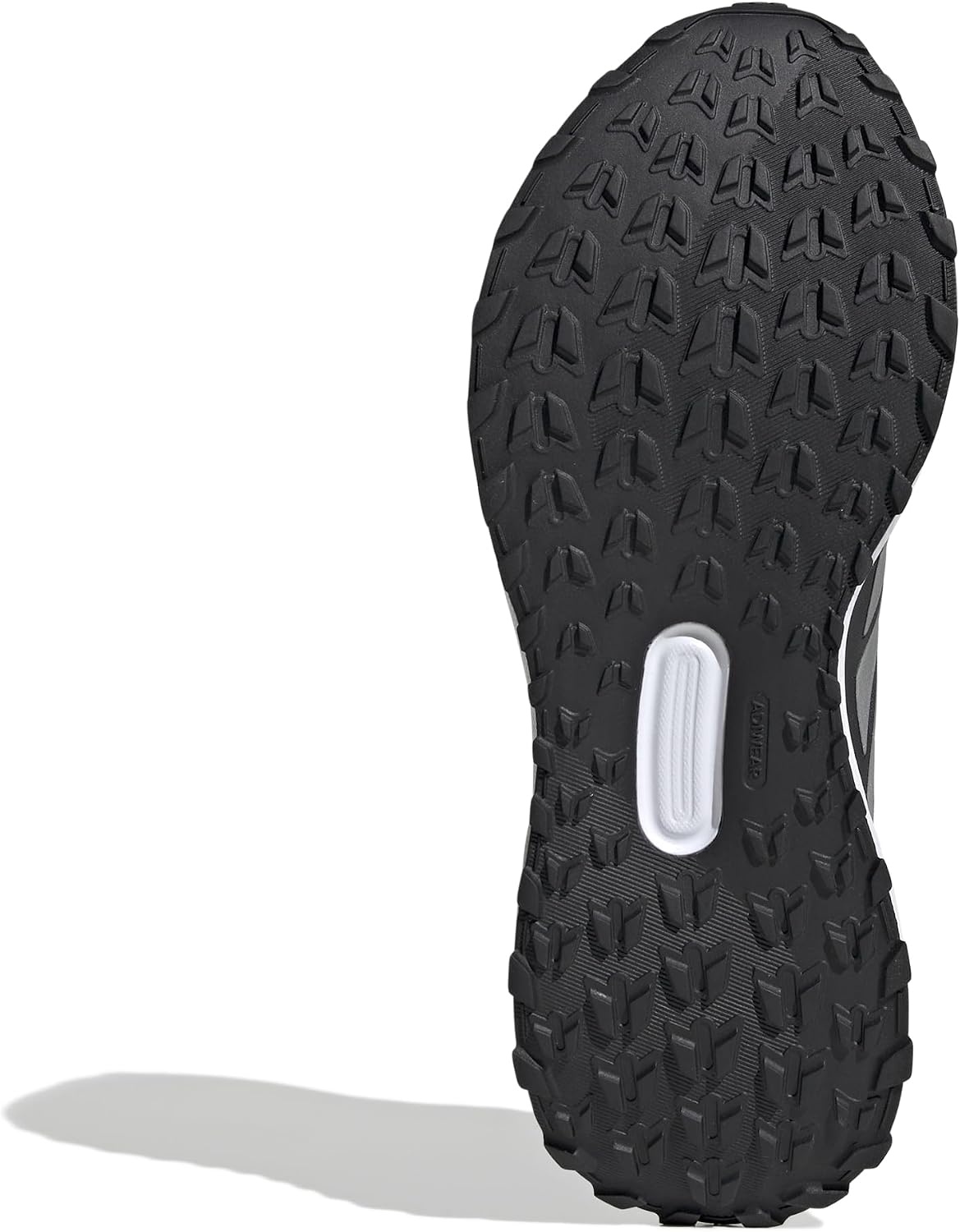 image:imageadidas Womens Run Falcon 5 Trail Running ShoesCore Black Silver Metallic Carbon