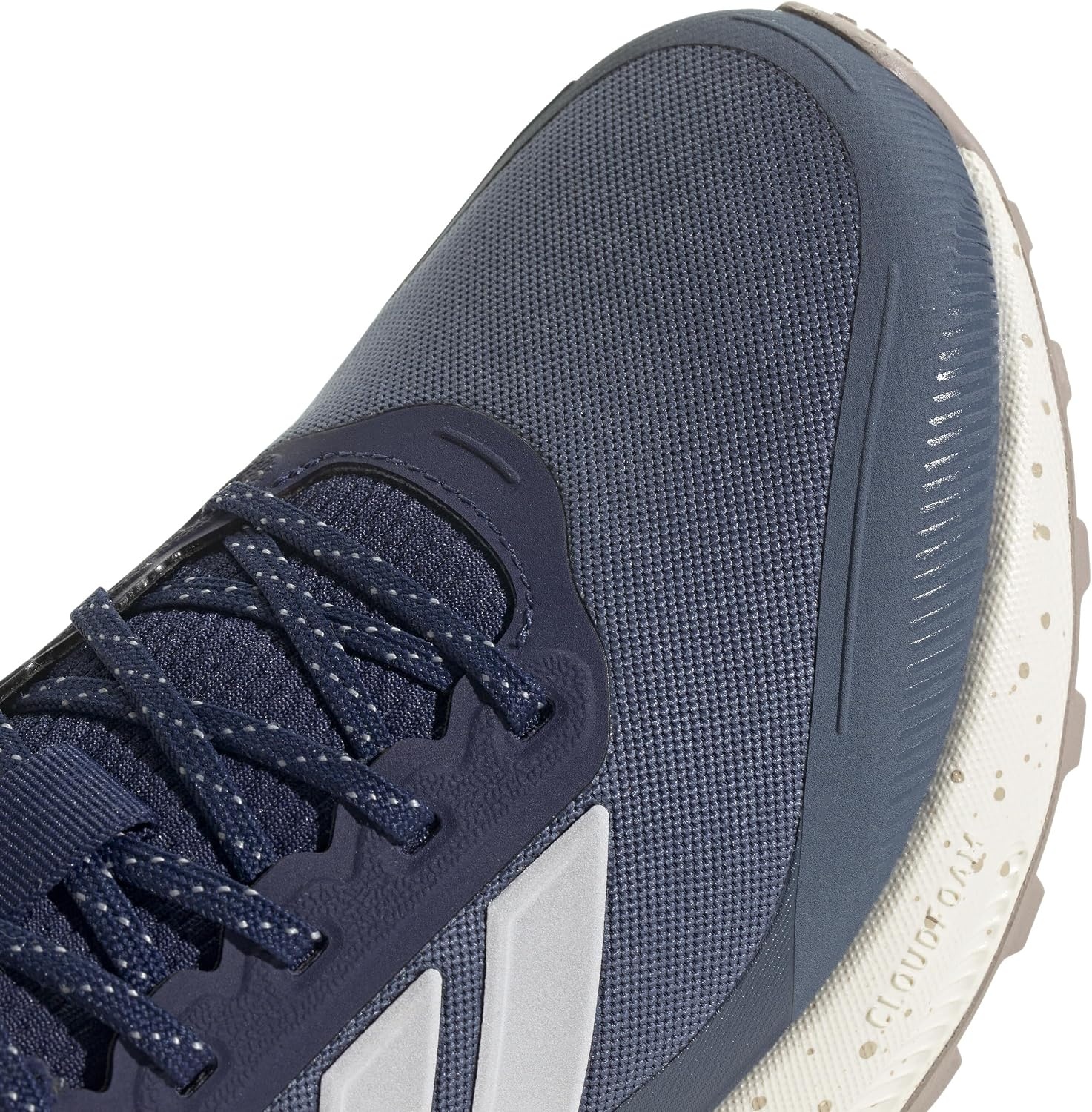 image:imageadidas Womens Run Falcon 5 Trail Running ShoesDark BlueWhiteWonder Taupe
