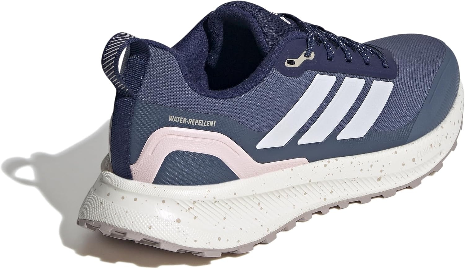 image:imageadidas Womens Run Falcon 5 Trail Running ShoesDark BlueWhiteWonder Taupe