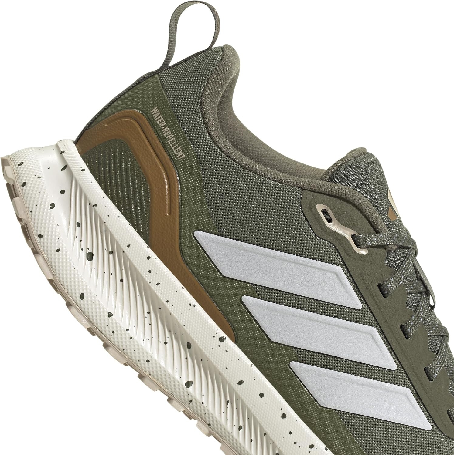 image:imageadidas Womens Run Falcon 5 Trail Running ShoesOlive StrataWhiteBronze Strata