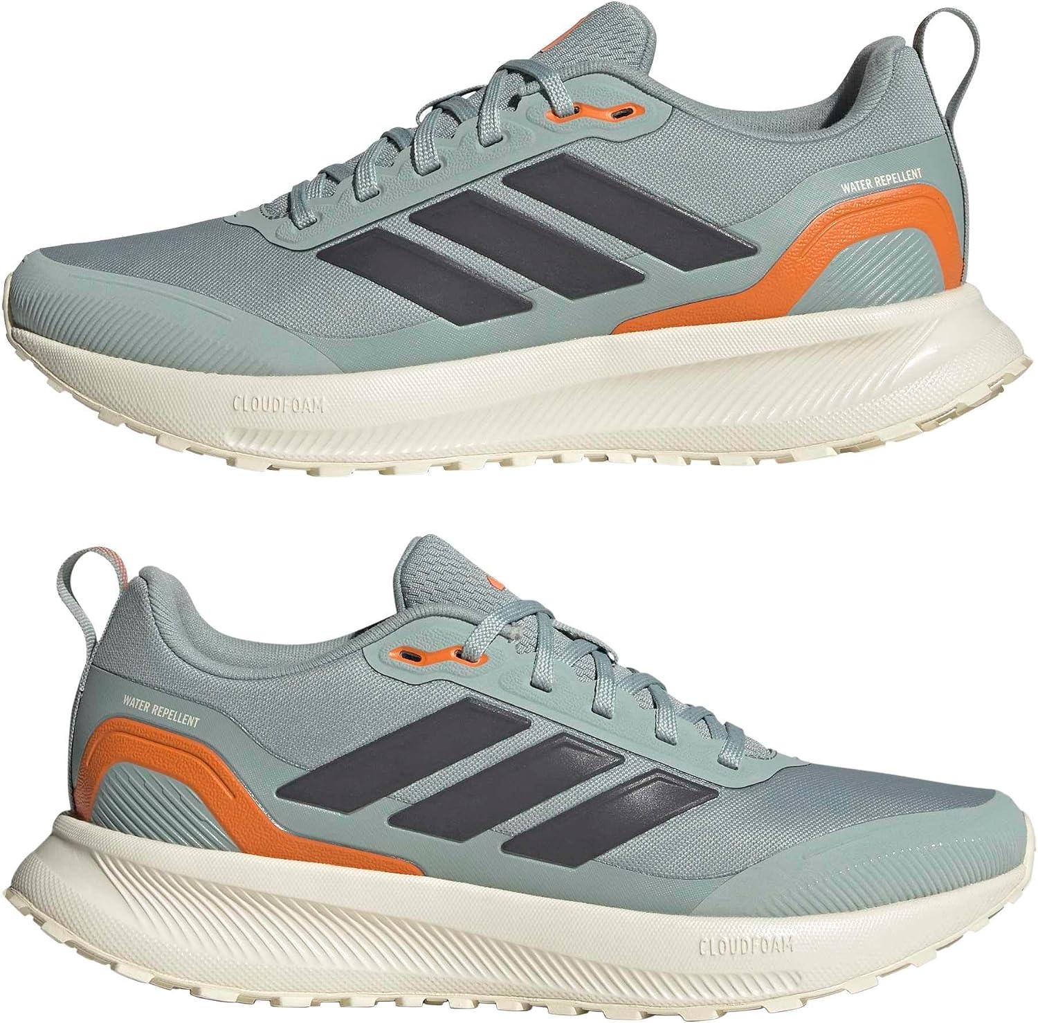 image:imageadidas Womens Run Falcon 5 Trail Running ShoesWonder SageAurora OnixPure Orange