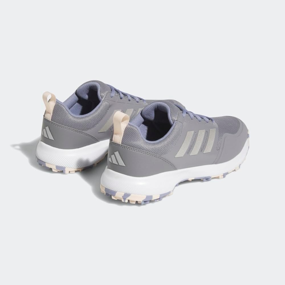image:imageadidas Womens Tech Response Spikeless 30 Golf ShoesGolf ShoeGrey ThreeSilver MetallicSilver Violet