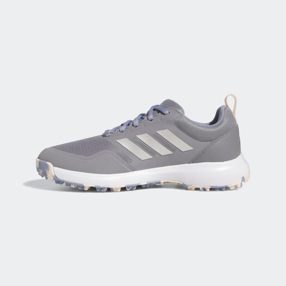 image:imageadidas Womens Tech Response Spikeless 30 Golf ShoesGolf ShoeGrey ThreeSilver MetallicSilver Violet