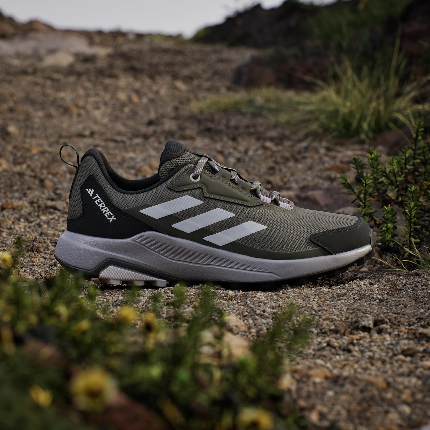 image:imageadidas Womens Terrex Anylander Hiking ShoesOlive StrataDash GreyNight Cargo