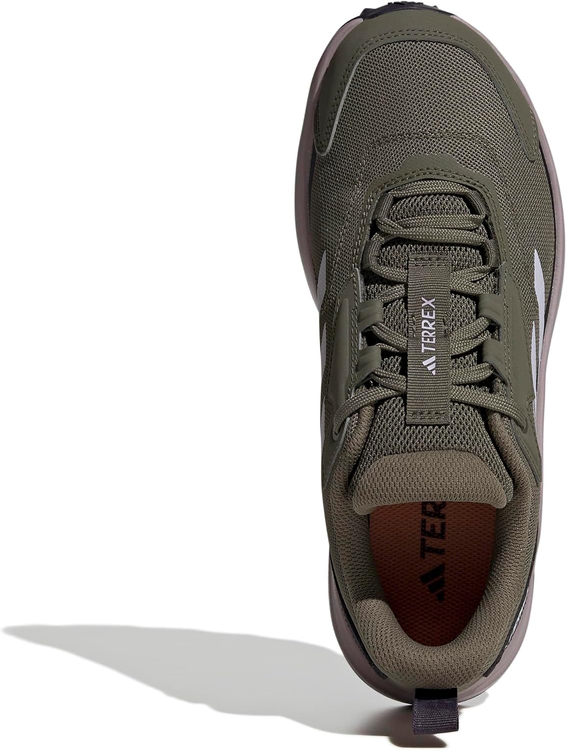 image:imageadidas Womens Terrex Anylander Hiking ShoesOlive StrataSilver DawnAmber Tint