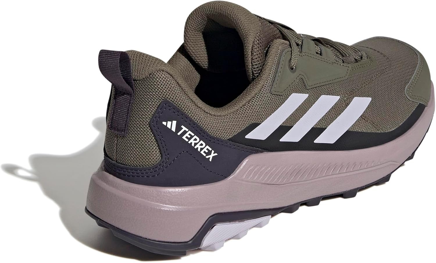 image:imageadidas Womens Terrex Anylander Hiking ShoesOlive StrataSilver DawnAmber Tint