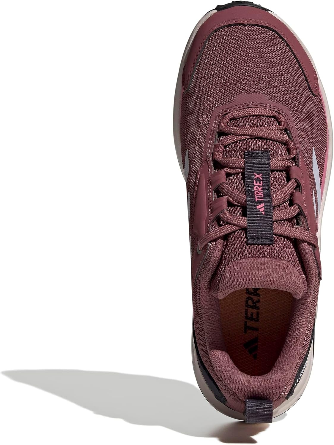 image:imageadidas Womens Terrex Anylander Hiking ShoesQuiet CrimsonSilver DawnPink Fusion