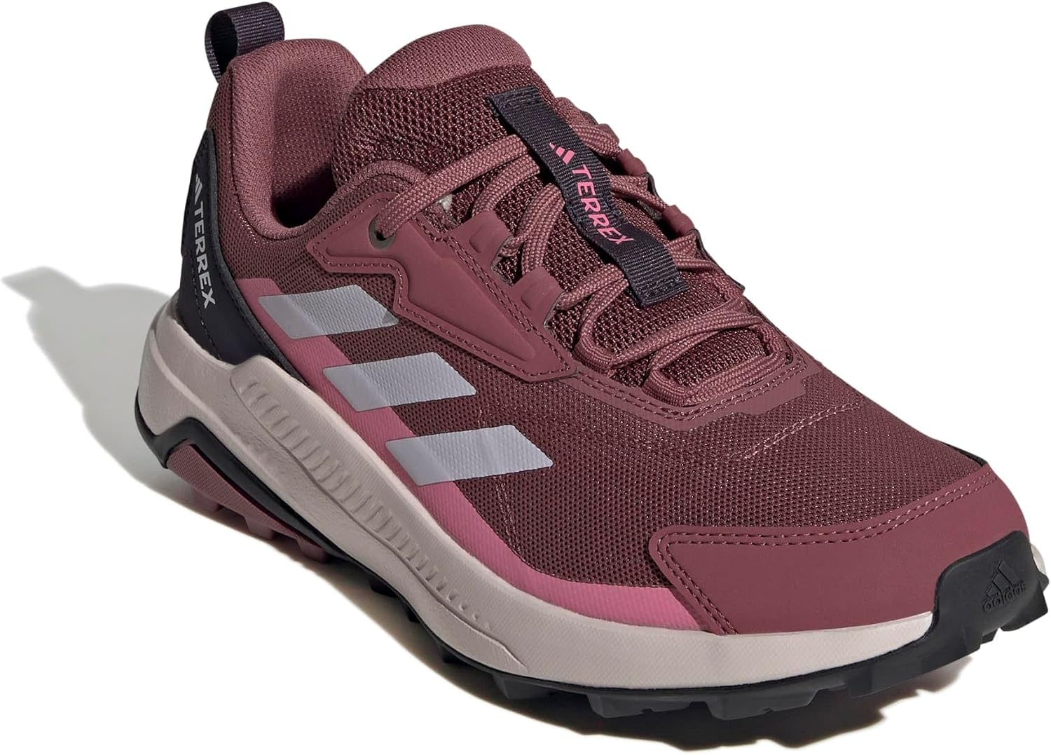 image:imageadidas Womens Terrex Anylander Hiking ShoesQuiet CrimsonSilver DawnPink Fusion