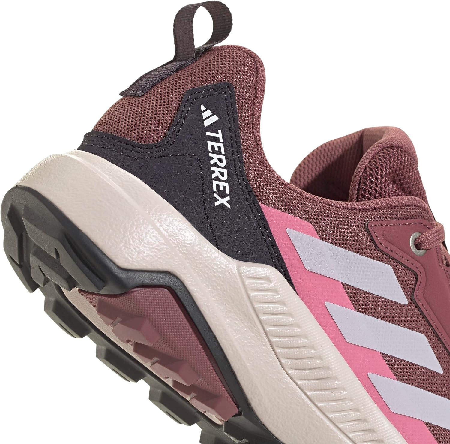 image:imageadidas Womens Terrex Anylander Hiking ShoesQuiet CrimsonSilver DawnPink Fusion
