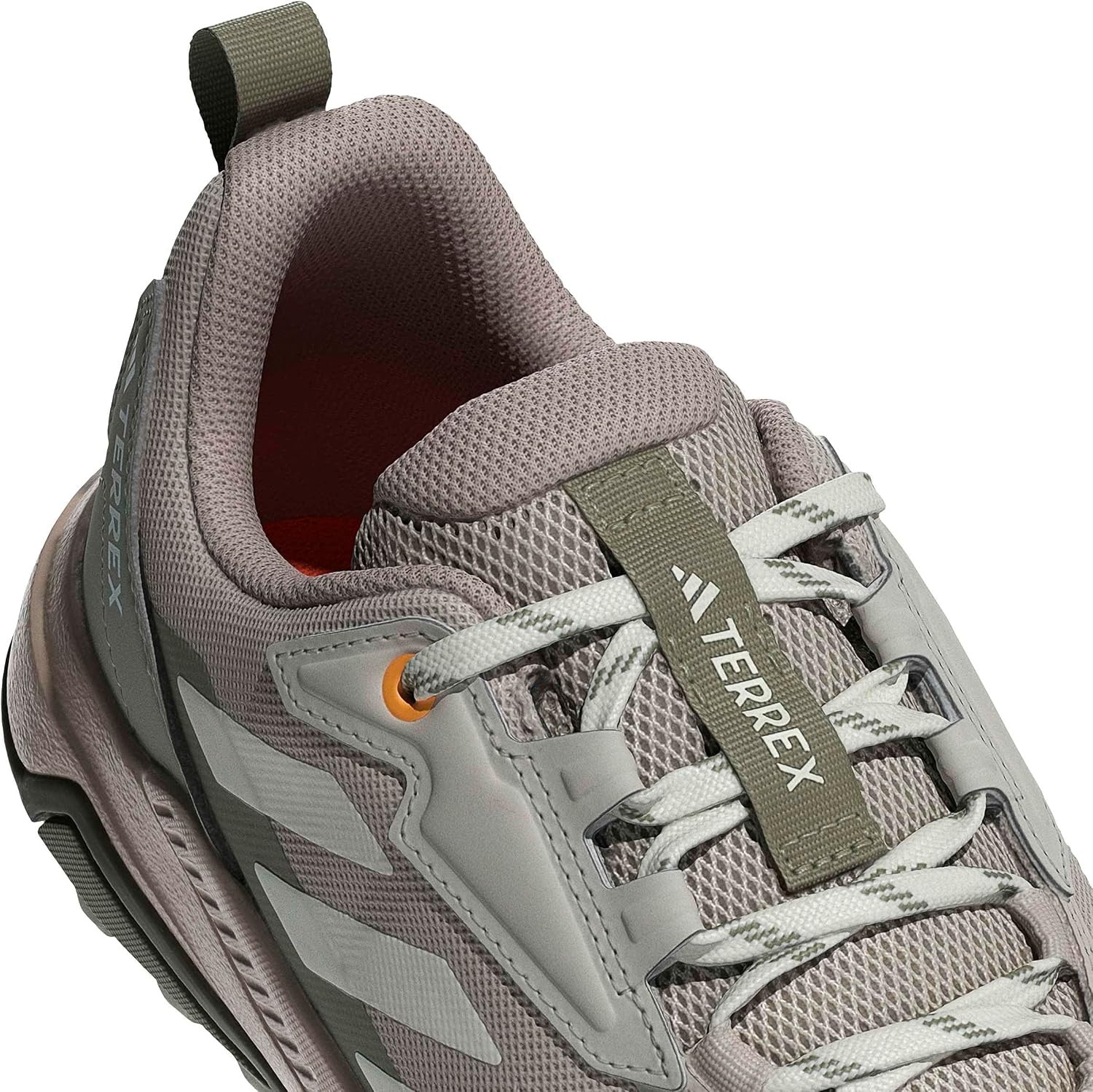 image:imageadidas Womens Terrex Anylander Hiking ShoesWonder AluminaOff WhiteTent Green