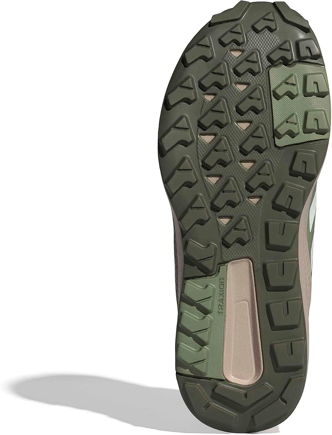 image:imageadidas Womens Terrex Anylander Hiking ShoesWonder AluminaOff WhiteTent Green