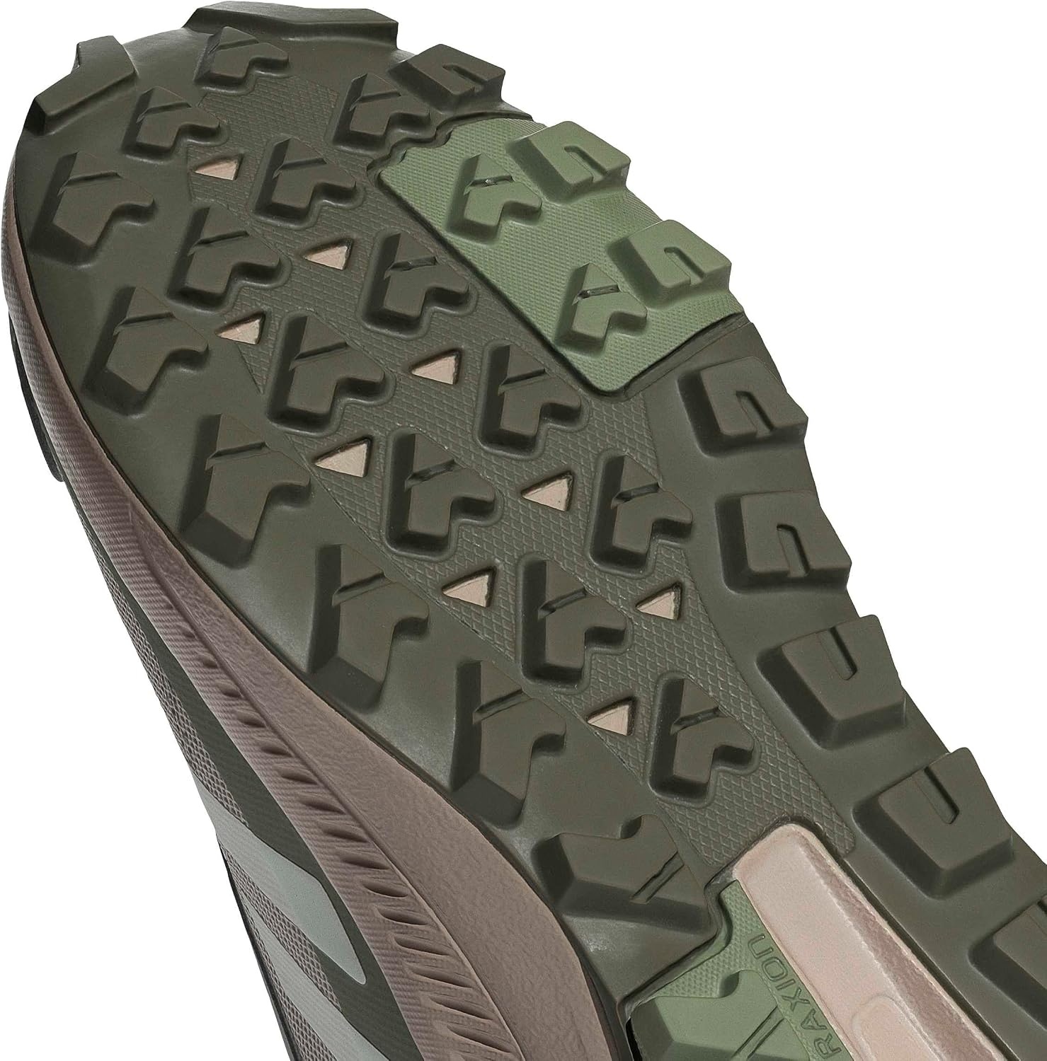 image:imageadidas Womens Terrex Anylander Hiking ShoesWonder AluminaOff WhiteTent Green