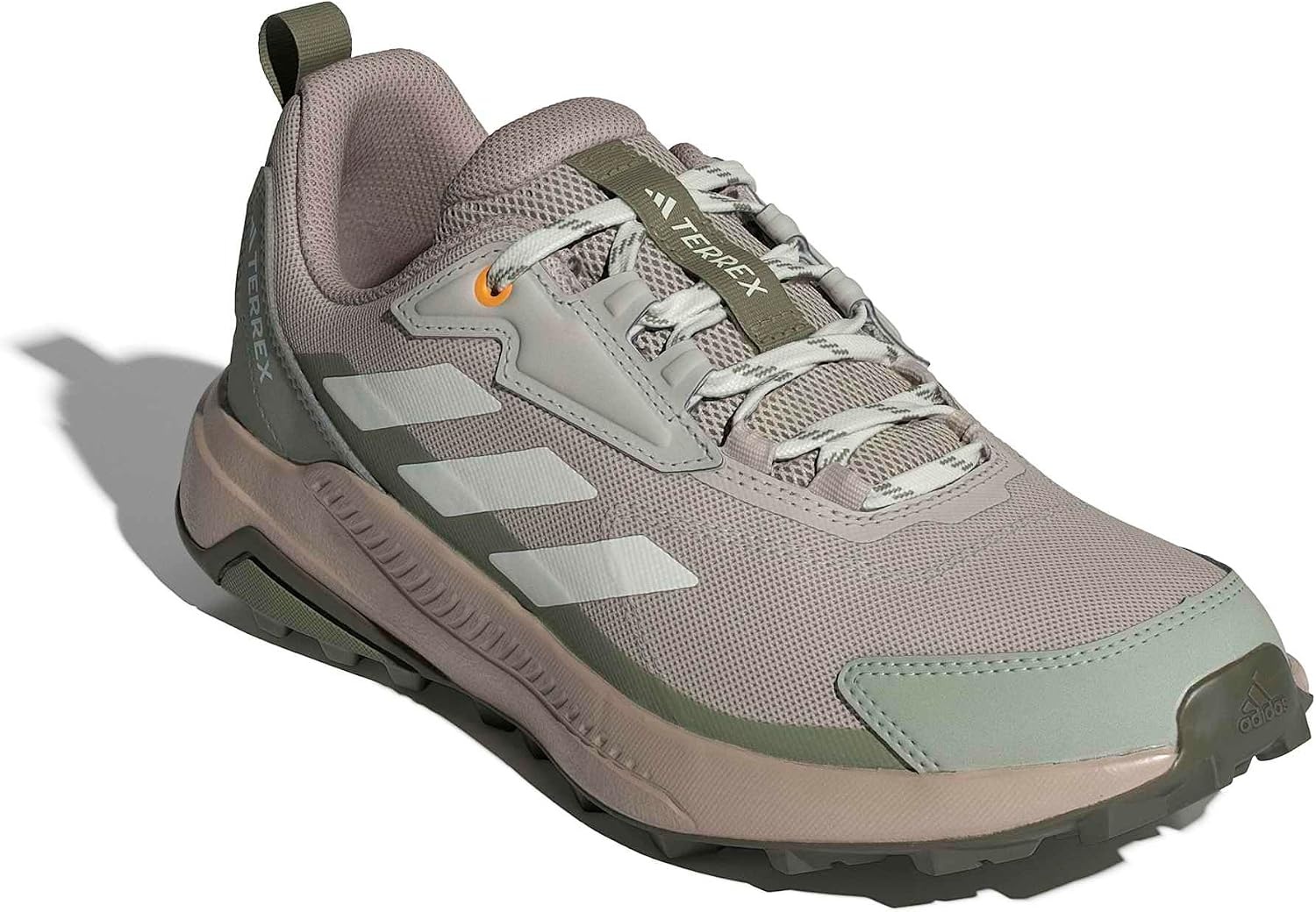 image:imageadidas Womens Terrex Anylander Hiking ShoesWonder AluminaOff WhiteTent Green