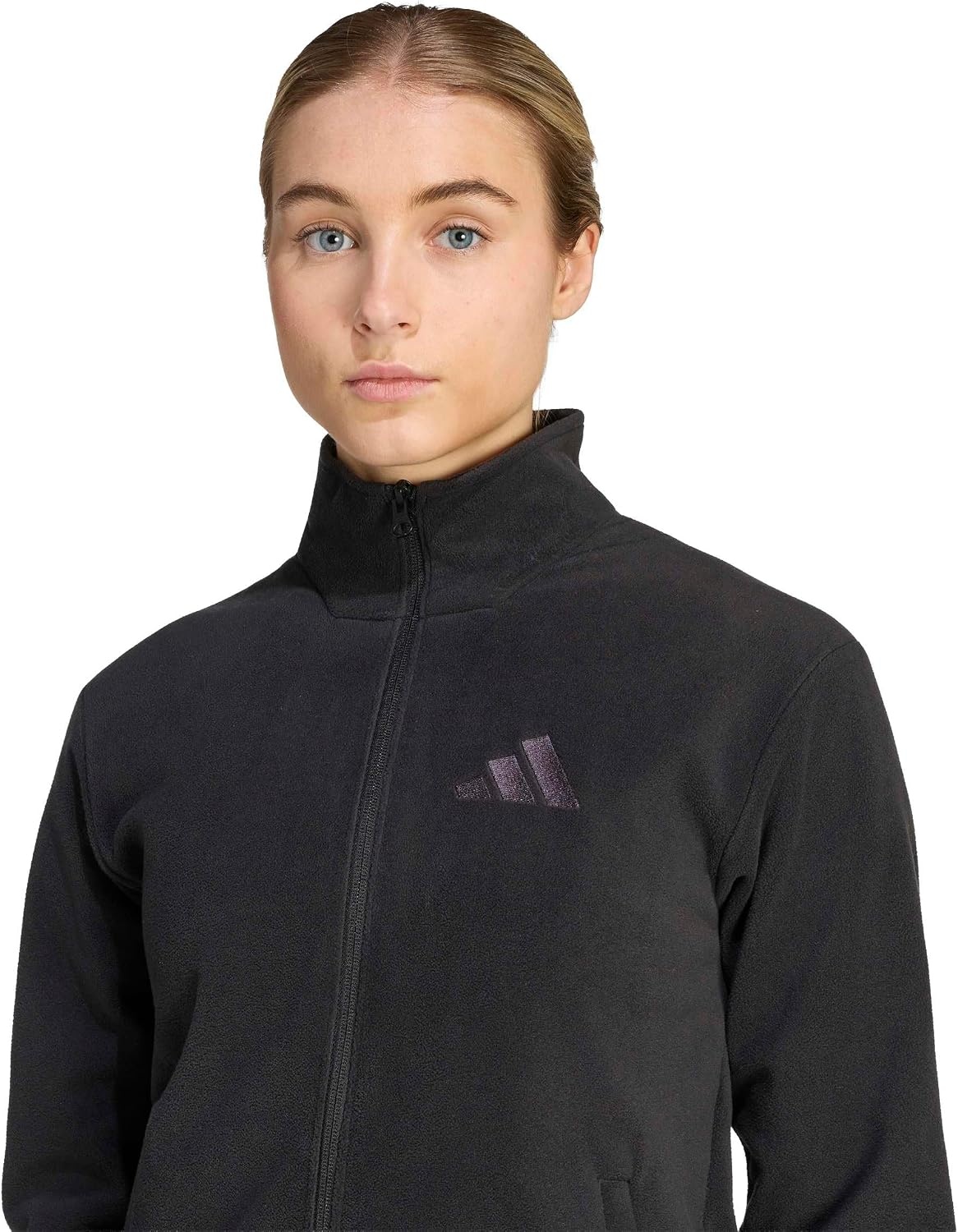 image:imageadidas Womens Terrex Multi Essentials Fullzip Fleece Hiking JacketBlack