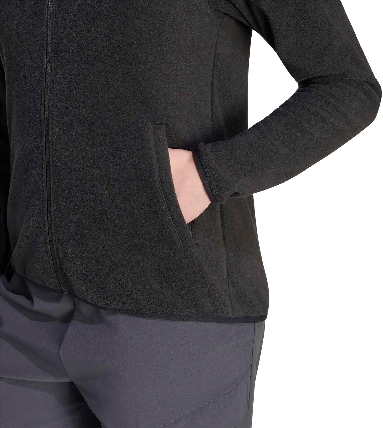 image:imageadidas Womens Terrex Multi Essentials Fullzip Fleece Hiking JacketBlack