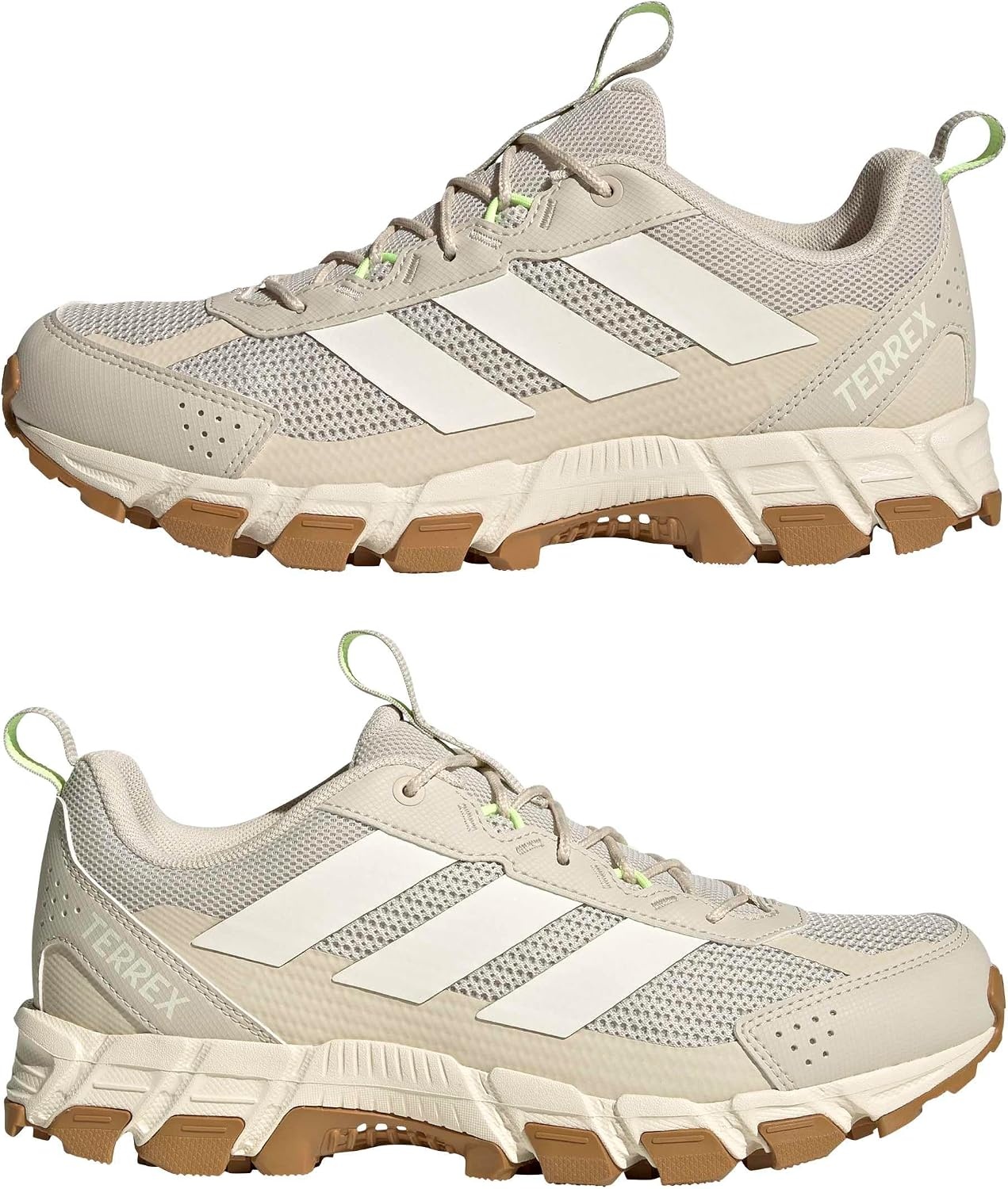 image:imageadidas Womens Terrex Rockadia Hiking Shoe Sneakers Shoes Casual BeigeAluminaOff WhiteWonder White