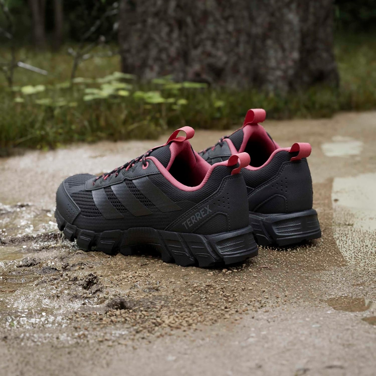 image:imageadidas Womens Terrex Rockadia Hiking Shoe Sneakers Shoes Casual BeigeCarbonBlackPure Turbo