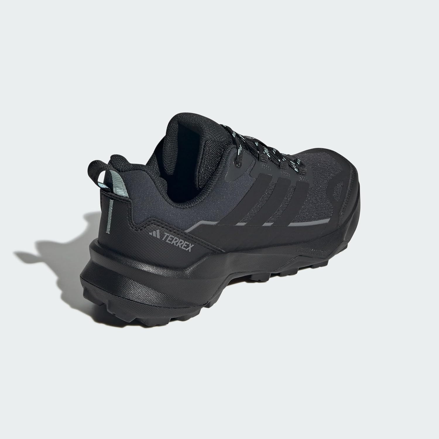 image:imageadidas Womens Terrex Skychaser AX5 Hiking ShoeBlackBlackSemi Flash Aqua