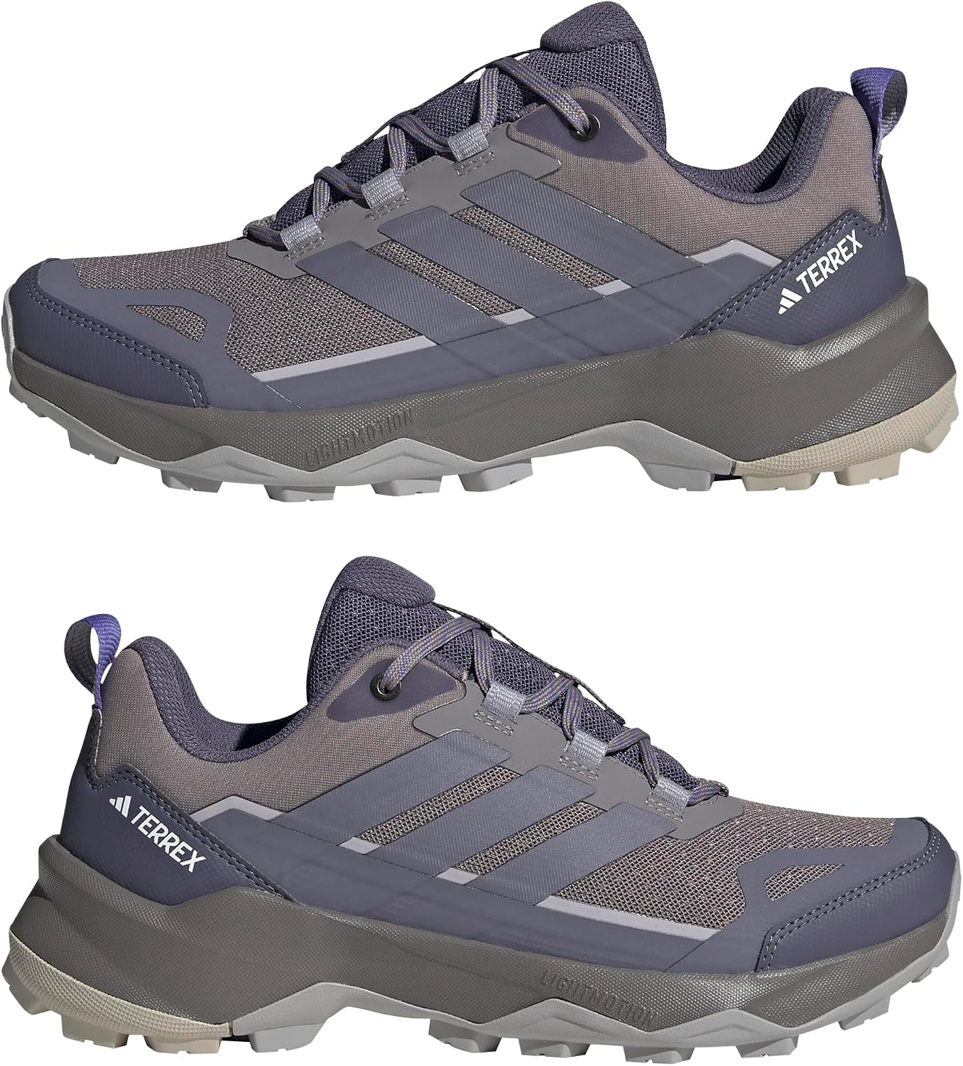 image:imageadidas Womens Terrex Skychaser AX5 Hiking ShoeTaupe OxidePreloved VioletGlory Grey