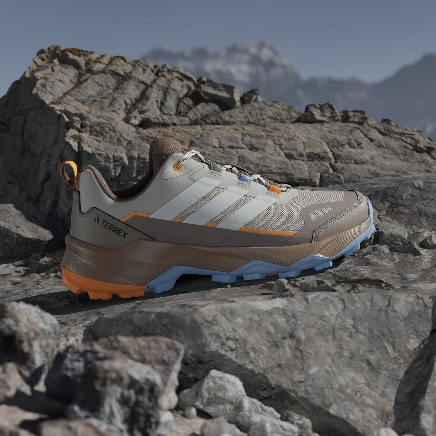image:imageadidas Womens Terrex Skychaser AX5 Hiking ShoeWonder AluminaOff WhiteCardboard