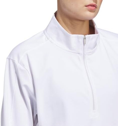 image:imageadidas Womens Ultimate365 Halfzip Layering TopWhite
