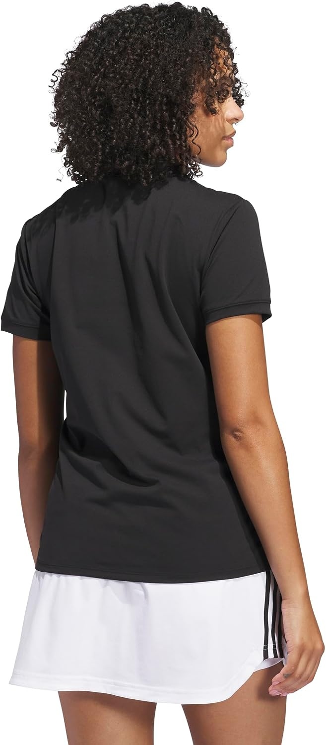 image:imageadidas Womens Ultimate365 Tour Twistknit Polo ShirtBlack