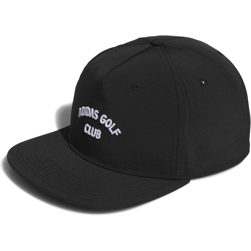 image:imageAdidas Unisex 5 Panel Crinkled Nylon Golf HatBlack