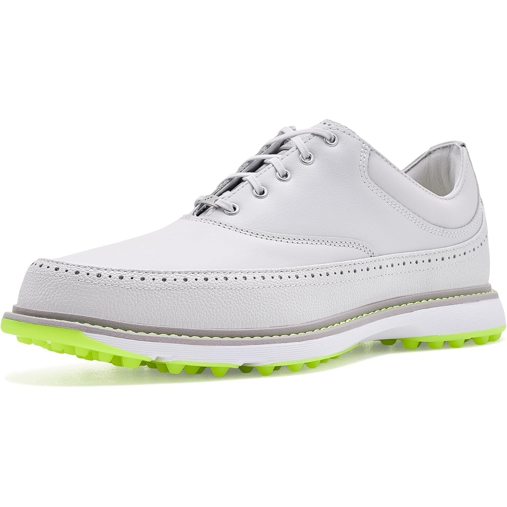 image:imageAdidas Unisex MC80 Spikeless Golf ShoesDash GreyHalo SilverLucid Lemon
