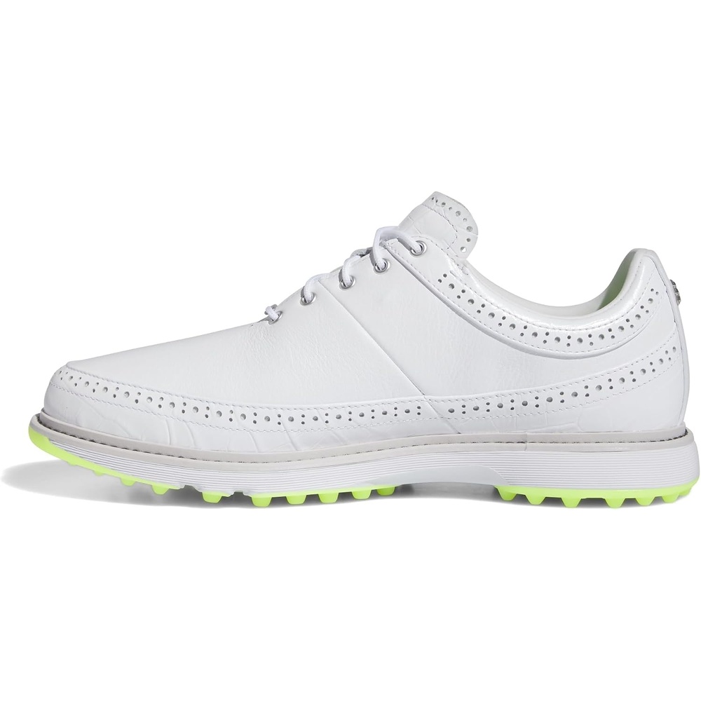 image:imageAdidas Unisex MC80 Spikeless Golf ShoesFootwear WhiteMatte SilverLucid Lemon