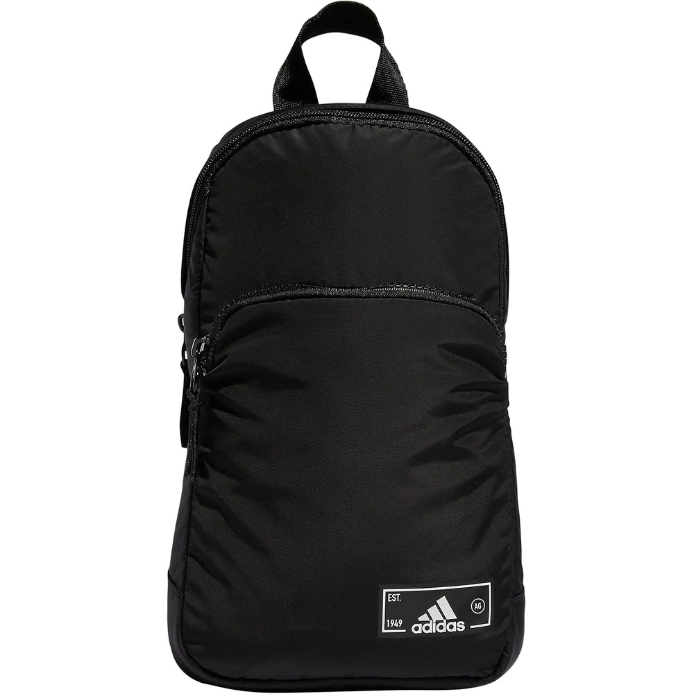 image:imageadidas Essentials Sling Bag Adjustable Strap Secure Zip Pockets Wears Crossbody Phone Strap Pocket Locks In Essentials Everyday amp Travel ReadyBlack2