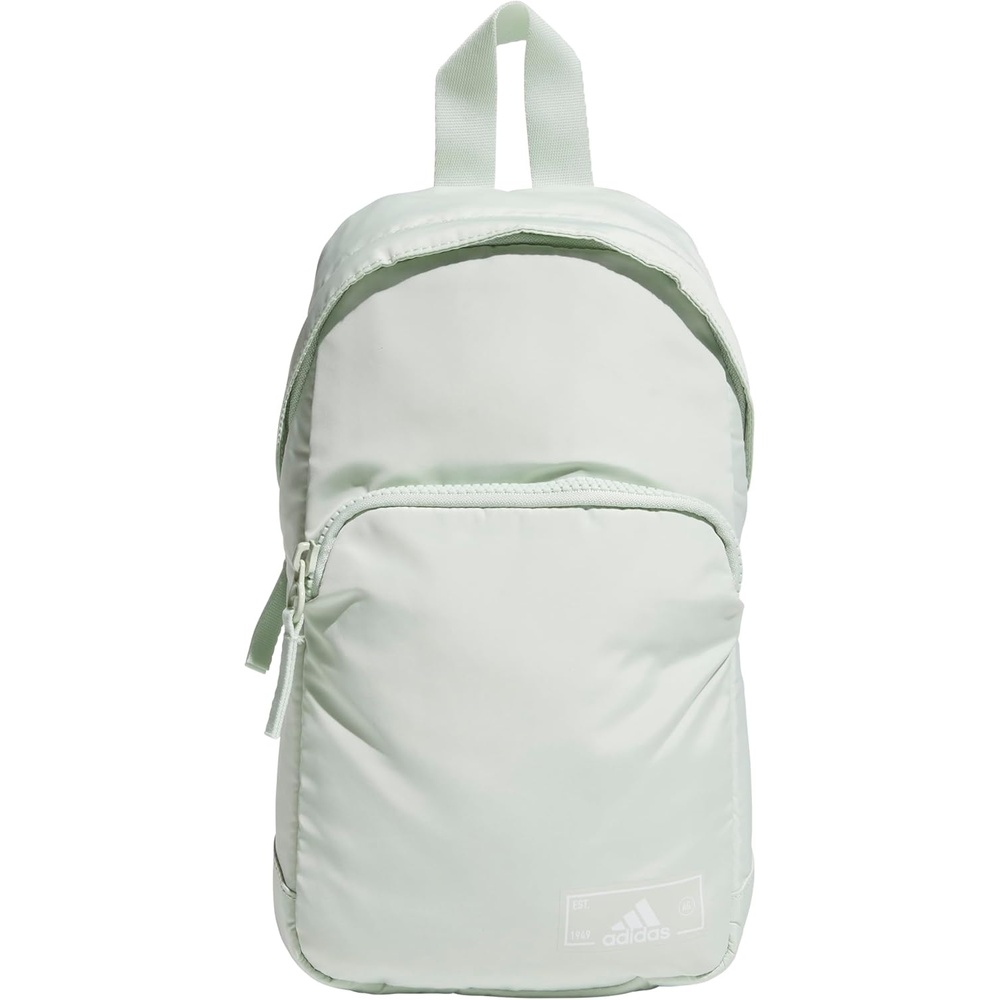 image:imageadidas Essentials Sling Bag Adjustable Strap Secure Zip Pockets Wears Crossbody Phone Strap Pocket Locks In Essentials Everyday amp Travel ReadyLinen Green2