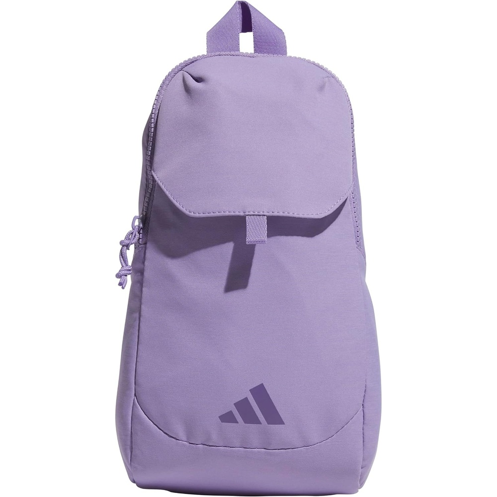 image:imageadidas Essentials Sling Bag Adjustable Strap Secure Zip Pockets Wears Crossbody Phone Strap Pocket Locks In Essentials Everyday amp Travel ReadyMagic Lilac Purple3