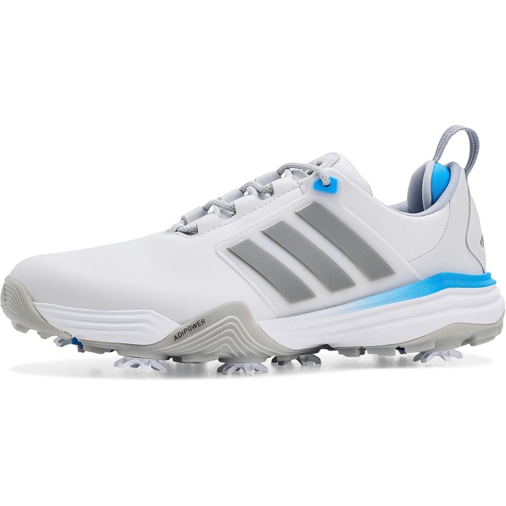 image:imageadidas Mens Adipower 26 Golf ShoesDash GreyIron MetLucid Ray Blue