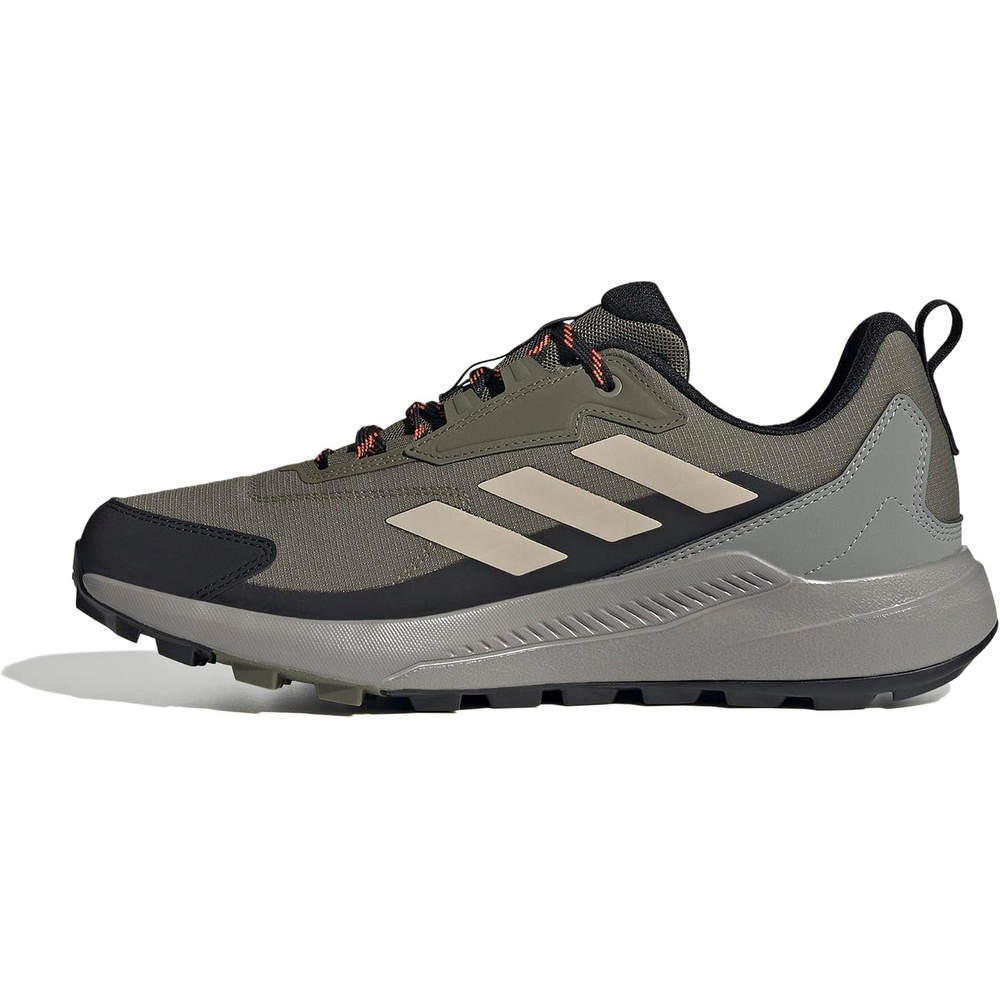 image:imageadidas Mens Terrex Anylander Rainrdy Hiking ShoesOlive Strata Wonder Beige Core Black