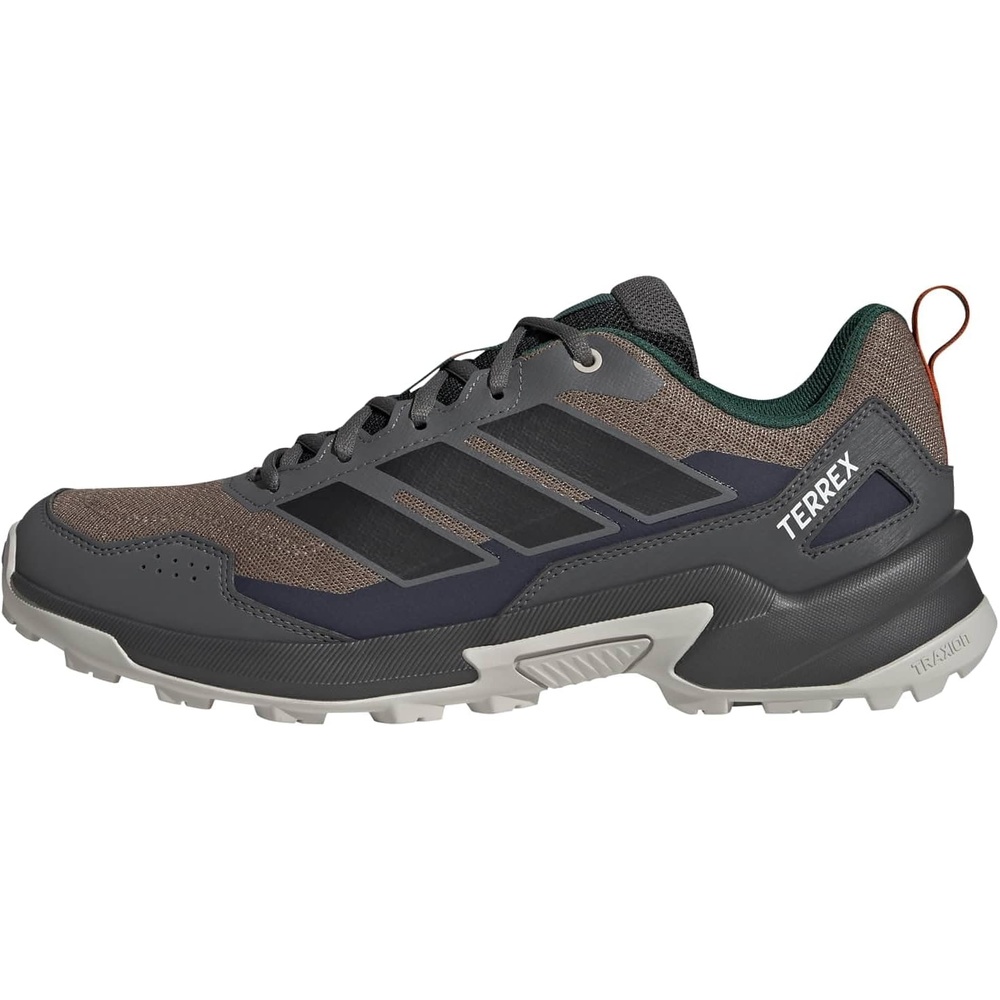 image:imageadidas Mens Terrex Eastrail 3 Hiking Sneakers Shoes Beige GreyChalky BrownBlackGrey