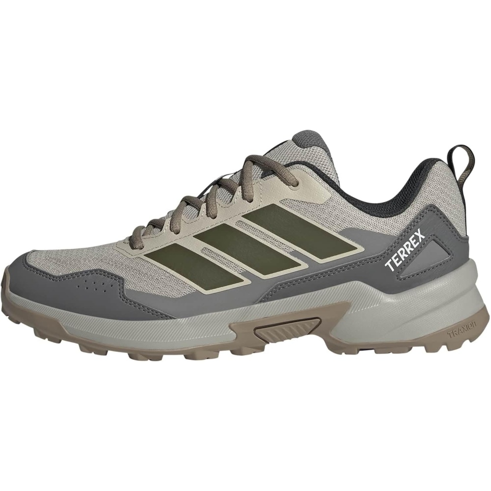 image:imageadidas Mens Terrex Eastrail 3 Hiking Sneakers Shoes Beige GreyWonder AluminaTent GreenGrey