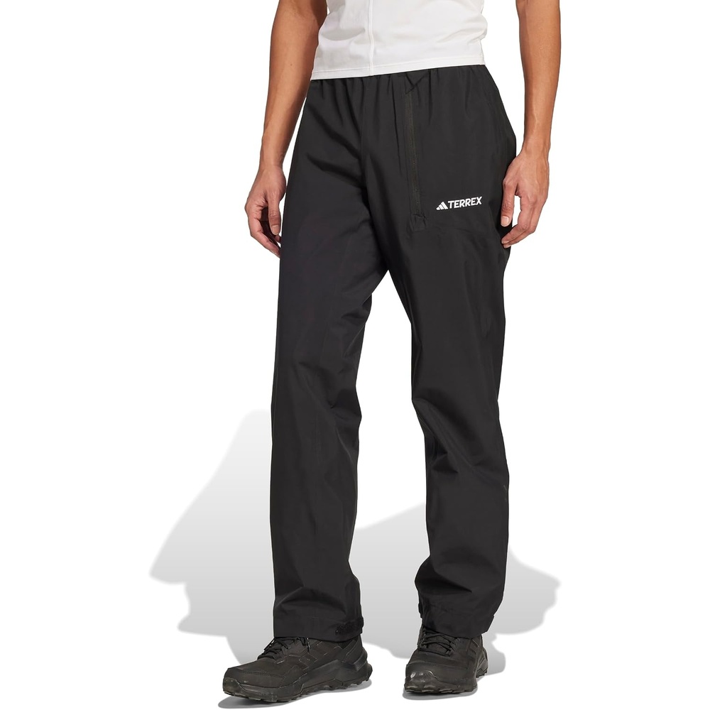 image:imageadidas Mens Terrex Multi Climaproof 20 TwoLayer Rain Hiking PantsBlack