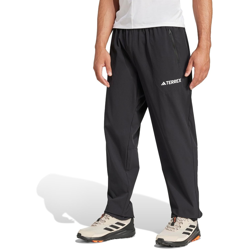 image:imageadidas Mens Terrex Multi Essentials Hiking Stretch PantsBlack