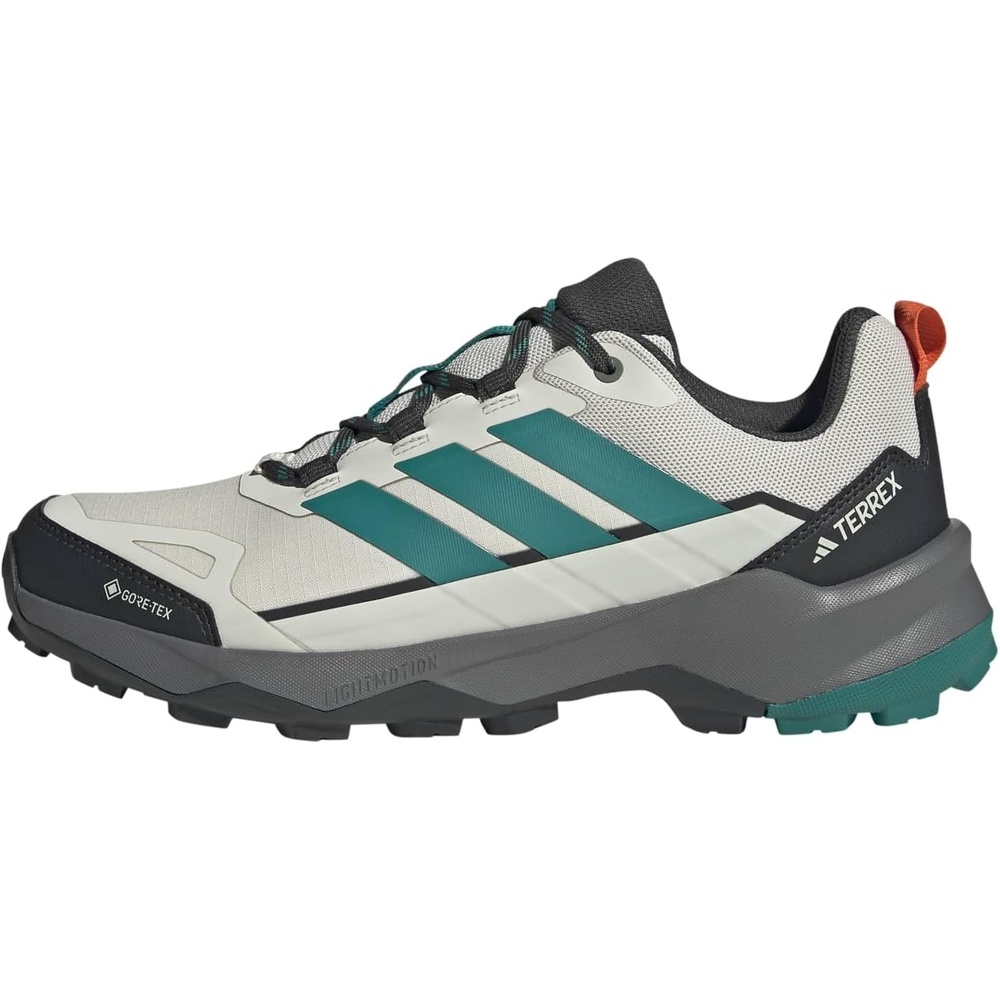 image:imageadidas Mens Terrex Skychaser Ax5 Goretex Hiking ShoesCarbonEquipment GreenOrbit Grey