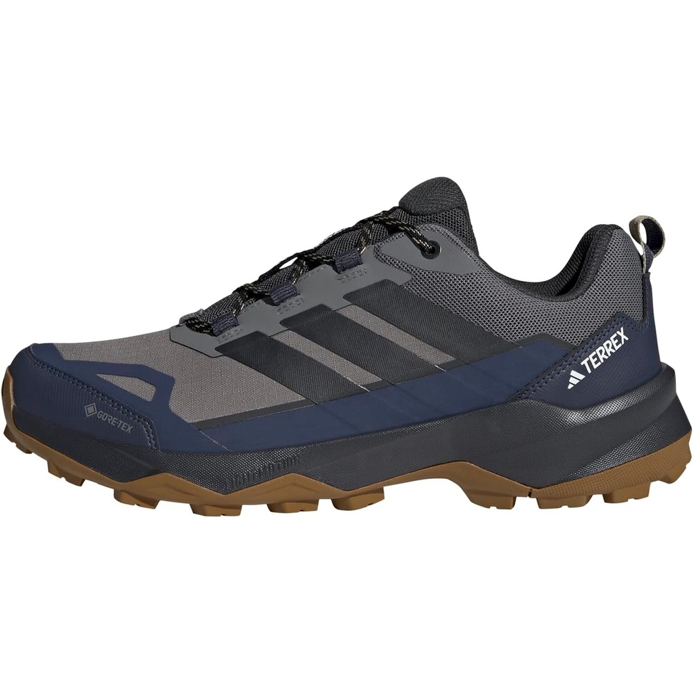 image:imageadidas Mens Terrex Skychaser Ax5 Goretex Hiking ShoesGreyCarbonShadow Navy