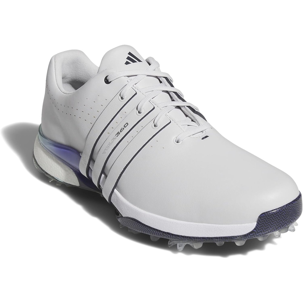 image:imageadidas Mens Tour360 24 Golf ShoesDash GreyAurora InkCobalt Blue