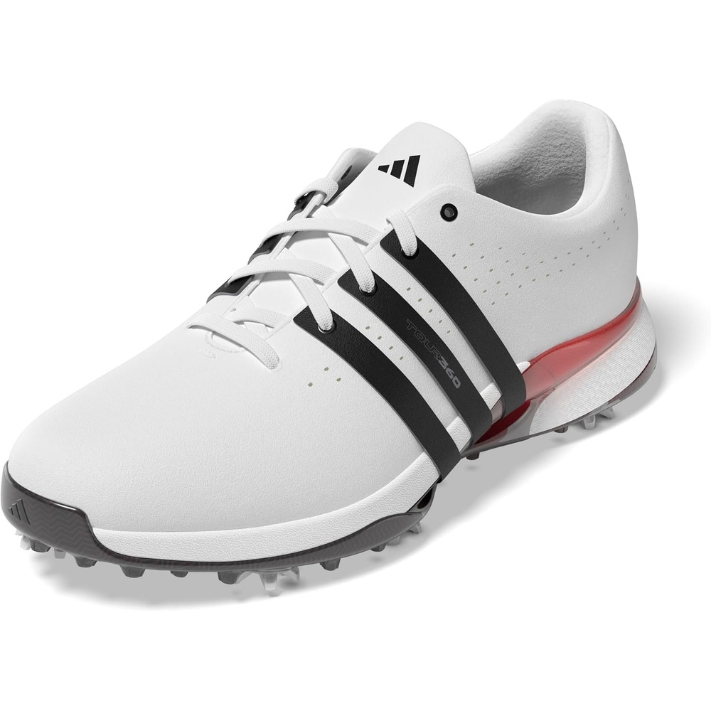 image:imageadidas Mens Tour360 24 Golf ShoesFootwear WhiteCore BlackLucid Red