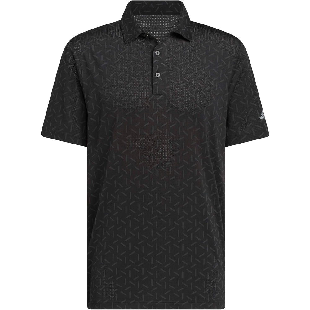image:imageadidas Mens Ultimate365 Mesh Print Climacool PoloBlack