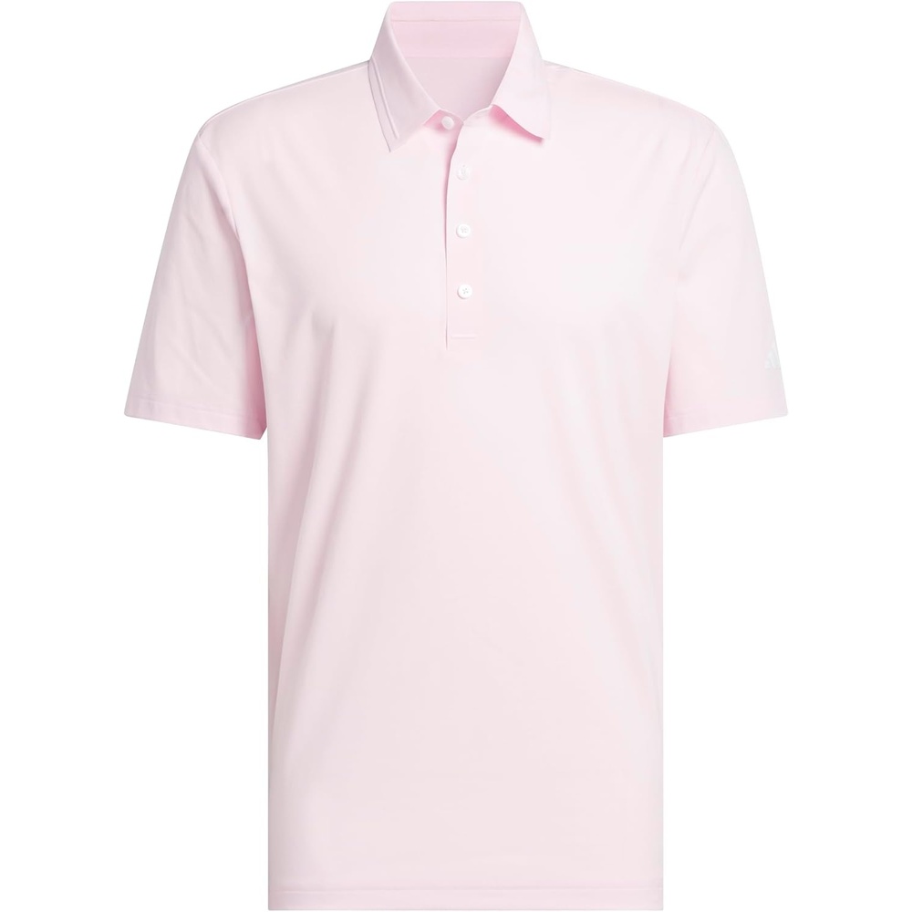 image:imageadidas Mens Ultimate365 Tour Twistknit Polo ShirtClear Pink